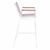 ΣΚΑΜΠΟ ΜΠΑΡ ΑΛΟΥΜΙΝΙΟΥ ΛΕΥΚΟ ΜΕ POLYWOOD 52 x 58 x 108 εκ. HM5790.01 - ΣΚΑΜΠΩ στο Milonadakis.gr