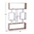 ΒΙΒΛΙΟΘΗΚΗ CHANDLER HM8769.01 90X19.5X130 ΛΕΥΚΗ - ΒΙΒΛΙΟΘΗΚΕΣ στο Milonadakis.gr