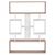 ΒΙΒΛΙΟΘΗΚΗ CHANDLER HM8769.01 90X19.5X130 ΛΕΥΚΗ - ΒΙΒΛΙΟΘΗΚΕΣ στο Milonadakis.gr