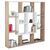 ΒΙΒΛΙΟΘΗΚΗ BRODY HM8771.01 136X22X136 ΛΕΥΚΟ - ΒΙΒΛΙΟΘΗΚΕΣ στο Milonadakis.gr