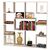 ΒΙΒΛΙΟΘΗΚΗ YOLANTHE ΜΕΛΑΜΙΝΗΣ HM9029.01 ΛΕΥΚΗ 120x22x123,6Υ εκ. - ΒΙΒΛΙΟΘΗΚΕΣ στο Milonadakis.gr