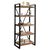 ΒΙΒΛΙΟΘΗΚΗ TURNER ΜΕΤΑΛΛΟ ΚΑΙ ΜΑΣΙΦ ΞΥΛΟ MANGO HM8188.11 80x45x186Υ εκ. - ΒΙΒΛΙΟΘΗΚΕΣ στο Milonadakis.gr