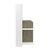 ΓΡΑΦΕΙΟ ΜΕ ΒΙΒΛΙΟΘΗΚΗ ROCHELL ΜΕΛΑΜΙΝΗ OLIVE GREY ΛΕΥΚΟ 146,3x55x128,8Υεκ.HM8886.11 - ΓΡΑΦΕΙΑ στο Milonadakis.gr