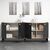 ΜΠΟΥΦΕΣ ΜΕΛΑΜΙΝΗΣ HM9045.01 NATURAL WOOD - ΜΑΥΡΟ ΜΑΡΜΑΡΟ 180x41x77,8Y εκ. - ΜΠΟΥΦΕΔΕΣ-ΚΟΝΣΟΛΕΣ στο Milonadakis.gr