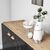 ΜΠΟΥΦΕΣ ΜΕΛΑΜΙΝΗΣ HM9045.01 NATURAL WOOD - ΜΑΥΡΟ ΜΑΡΜΑΡΟ 180x41x77,8Y εκ. - ΜΠΟΥΦΕΔΕΣ-ΚΟΝΣΟΛΕΣ στο Milonadakis.gr