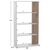 ΒΙΒΛΙΟΘΗΚΗ HARVEY HM8770 80X23X141 ΛΕΥΚΟ - ΒΙΒΛΙΟΘΗΚΕΣ στο Milonadakis.gr