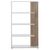 ΒΙΒΛΙΟΘΗΚΗ HARVEY HM8770 80X23X141 ΛΕΥΚΟ - ΒΙΒΛΙΟΘΗΚΕΣ στο Milonadakis.gr