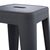 ΣΚΑΜΠΟ BAR ΜΕΤΑΛΛΙΚΟ MELITA ΣΕ ΓΚΡΙ HM8642.10 43x43x78εκ. - ΣΚΑΜΠΟ ΜΠΑΡ στο Milonadakis.gr