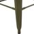 ΣΚΑΜΠΟ BAR ΜΕΤΑΛΛΙΚΟ MELITA ΣΕ DARK OLIVE GREEN HM8642.03 43x43x78 εκ. - ΣΚΑΜΠΟ ΜΠΑΡ στο Milonadakis.gr