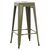 ΣΚΑΜΠΟ BAR ΜΕΤΑΛΛΙΚΟ MELITA ΣΕ DARK OLIVE GREEN HM8642.03 43x43x78 εκ. - ΣΚΑΜΠΟ ΜΠΑΡ στο Milonadakis.gr