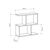 Βοηθητικό τραπέζι Homemania pakoworld χρώμα φυσικό 60x20x60εκ - ΒΟΗΘΗΤΙΚΑ ΤΡΑΠΕΖΑΚΙΑ στο Milonadakis.gr