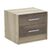 Κομοδίνο OLYMPUS pakoworld με 2 συρτάρια χρώμα castillo-toro 47,5x40,5x40,5εκ - ΚΟΜΟΔΙΝΑ στο Milonadakis.gr