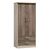 Ντουλάπα ρούχων δίφυλλη OLYMPUS pakoworld χρώμα castillo-toro 81x57x183εκ - ΝΤΟΥΛΑΠΕΣ στο Milonadakis.gr