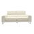 Καναπές Shea pakoworld 3θέσιος PU ivory-inox 198x80x87εκ - ΚΑΝΑΠΕΔΕΣ-ΣΑΛΟΝΙΑ στο Milonadakis.gr