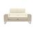 Καναπές Shea pakoworld 2θέσιος PU ivory-inox 158x80x87εκ - ΚΑΝΑΠΕΔΕΣ-ΣΑΛΟΝΙΑ στο Milonadakis.gr