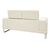 Καναπές Shea pakoworld 2θέσιος PU ivory-inox 158x80x87εκ - ΚΑΝΑΠΕΔΕΣ-ΣΑΛΟΝΙΑ στο Milonadakis.gr