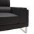 Καναπές Shea pakoworld 2θέσιος pu μαύρο-inox 158x80x87εκ - ΚΑΝΑΠΕΔΕΣ-ΣΑΛΟΝΙΑ στο Milonadakis.gr