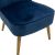 Πολυθρόνα Stork pakoworld βελούδο σκούρο μπλε-φυσικό 68x54x78εκ - ΚΑΡΕΚΛΕΣ - ΠΟΛΥΘΡΟΝΕΣ ΕΣ. στο Milonadakis.gr