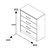 Συρταριέρα OLYMPUS pakoworld με 4 συρτάρια χρώμα wenge 80x40x95εκ - ΣΥΡΤΑΡΙΕΡΕΣ - ΤΟΥΑΛΕΤΕΣ στο Milonadakis.gr