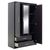 Ντουλάπα ρούχων τρίφυλλη OLYMPUS pakoworld χρώμα wenge 120x57x183εκ - ΝΤΟΥΛΑΠΕΣ στο Milonadakis.gr