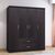 Ντουλάπα ρούχων τετράφυλλη OLYMPUS pakoworld χρώμα wenge 159x57x183εκ - ΝΤΟΥΛΑΠΕΣ στο Milonadakis.gr