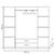 Ντουλάπα ρούχων τετράφυλλη OLYMPUS pakoworld χρώμα wenge 159x57x183εκ - ΝΤΟΥΛΑΠΕΣ στο Milonadakis.gr