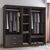 Ντουλάπα ρούχων πεντάφυλλη OLYMPUS pakoworld χρώμα wenge 198x57x183εκ - ΝΤΟΥΛΑΠΕΣ στο Milonadakis.gr