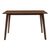 Τραπέζι Benson pakoworld MDF σε καρυδί απόχρωση 120x75x75εκ - ΤΡΑΠΕΖΙΑ ΚΟΥΖΙΝΑΣ στο Milonadakis.gr