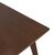 Τραπέζι Benson pakoworld MDF σε καρυδί απόχρωση 120x75x75εκ - ΤΡΑΠΕΖΙΑ ΚΟΥΖΙΝΑΣ στο Milonadakis.gr
