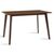Τραπέζι Benson pakoworld MDF σε καρυδί απόχρωση 120x75x75εκ - ΤΡΑΠΕΖΙΑ ΚΟΥΖΙΝΑΣ στο Milonadakis.gr