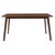 Τραπέζι Benson pakoworld MDF σε καρυδί απόχρωση 150x90x75εκ - ΤΡΑΠΕΖΙΑ ΚΟΥΖΙΝΑΣ στο Milonadakis.gr