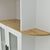 Βιτρίνα Xarvey Inart λευκό-φυσικό ξύλο 110x38x160εκ - ΒΙΤΡΙΝΕΣ στο Milonadakis.gr