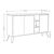 Μπουφές Clara pakoworld χρώμα light oak-ανθρακί 142x35.5x83εκ - ΜΠΟΥΦΕΔΕΣ-ΚΟΝΣΟΛΕΣ στο Milonadakis.gr