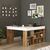 Γραφείο γωνιακό Rosaline pakoworld λευκό-oak 120x129x72εκ - ΓΡΑΦΕΙΑ στο Milonadakis.gr