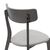 Tραπεζαρία Benson - Toto pakoworld σετ 5τμχ rustic grey - ύφασμα grey 80x80x75εκ - ΤΡΑΠΕΖΑΡΙΕΣ στο Milonadakis.gr