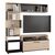 Σύνθετο σαλονιού Jasper pakoworld wenge-φυσικό 151.5x37.5x169.5εκ - ΣΥΝΘΕΣΕΙΣ ΣΑΛΟΝΙΟΥ στο Milonadakis.gr