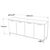 Μπουφές Kermit pakoworld ανθρακί-oak 160x40x72εκ - ΜΠΟΥΦΕΔΕΣ-ΚΟΝΣΟΛΕΣ στο Milonadakis.gr