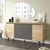 Μπουφές Augusta pakoworld oak-ανθρακί 160x40x78.5εκ - ΜΠΟΥΦΕΔΕΣ-ΚΟΝΣΟΛΕΣ στο Milonadakis.gr