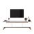 Έπιπλο τηλεόρασης Kasandra pakoworld λευκό-καρυδί 180x35x48,5εκ - ΕΠΙΠΛΑ ΤΗΛΕΟΡΑΣΗΣ στο Milonadakis.gr