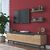 Σύνθετο σαλονιού Kasia pakoworld oak-ανθρακί 180x35x48,5εκ - ΣΥΝΘΕΣΕΙΣ ΣΑΛΟΝΙΟΥ στο Milonadakis.gr
