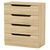 Συρταριέρα Azenor pakoworld 4ων συρταριών sonoma 72x38x83εκ - ΣΥΡΤΑΡΙΕΡΕΣ - ΤΟΥΑΛΕΤΕΣ στο Milonadakis.gr