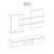 Σύνθετο σαλονιού Salome pakoworld LED wenge 200x41x190εκ - ΣΥΝΘΕΣΕΙΣ ΣΑΛΟΝΙΟΥ στο Milonadakis.gr