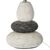 Επιτραπέζιο φωτιστικό Rockgem pakoworld Ε27 ivory-ανθρακί Φ18x33εκ - ΕΠΙΤΡΑΠΕΖΙΑ ΦΩΤΙΣΤΙΚΑ στο Milonadakis.gr