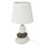 Επιτραπέζιο φωτιστικό Rockgem pakoworld Ε27 ivory-ανθρακί Φ18x33εκ - ΕΠΙΤΡΑΠΕΖΙΑ ΦΩΤΙΣΤΙΚΑ στο Milonadakis.gr