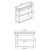 Κονσόλα PWF-0629 pakoworld λευκό-μαύρο 102x32x83εκ - ΣΥΡΤΑΡΙΕΡΕΣ - ΤΟΥΑΛΕΤΕΣ στο Milonadakis.gr