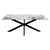 Τραπέζι Bethan pakoworld sintered stone λευκό μαρμάρου-μαύρο 180x90x75εκ - ΤΡΑΠΕΖΙΑ ΚΟΥΖΙΝΑΣ στο Milonadakis.gr