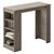 Τραπέζι μπαρ Riff pakoworld ανθρακί antique 120x51.5x101.5εκ - ΤΡΑΠΕΖΙΑ ΚΟΥΖΙΝΑΣ στο Milonadakis.gr