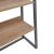 Βιβλιοθήκη Ryder pakoworld καρυδί-μαύρο 75x36x185εκ - ΒΙΒΛΙΟΘΗΚΕΣ στο Milonadakis.gr