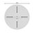 Επιφάνεια τραπεζιού Inspire pakoworld HPL γκρι cement Φ60εκ πάχους 12mm - ΕΠΙΦΑΝΕΙΕΣ ΤΡΑΠΕΖΙΩΝ στο Milonadakis.gr