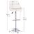 ΣΚΑΜΠΟ ΜΠΑΡ ROSE HM204.22 ΜΕ ΑΜΟΡΤΙΣΕΡ ΧΡΩΜΙΟΥ & ΛΕΥΚΟ PU 48x45x105Υεκ. - ΣΚΑΜΠΟ ΜΠΑΡ στο Milonadakis.gr